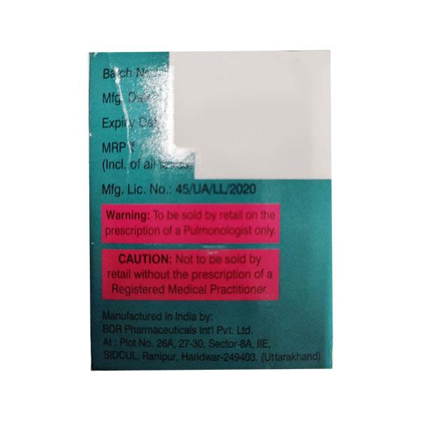 IDOFNIB 100 Soft Gelatin Capsule 10's - Idiopathic Pulmonary Fibrosis