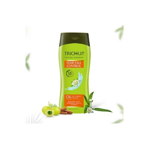 Trichup Natural Shampoo - Hair Fall Control 0 % Parabens & Dioxane 200ml