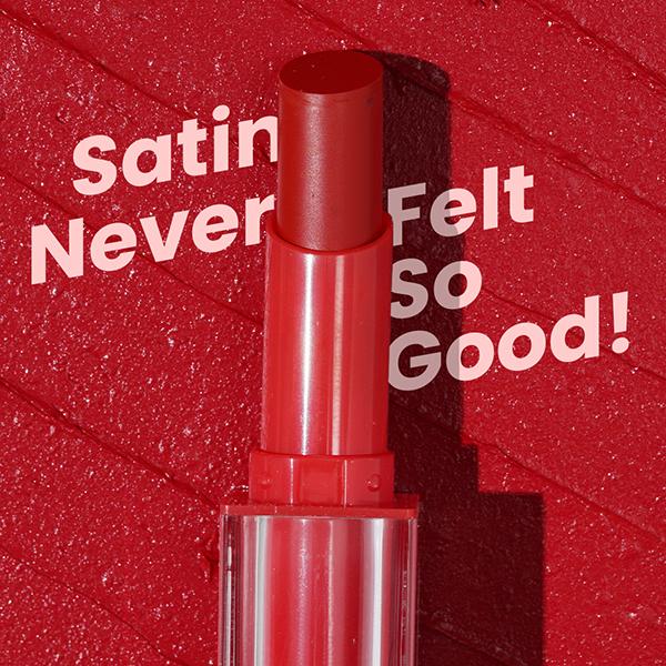 Swiss Beauty Satin Comfort Lipstick-English Rose 3 gm - Lipsticks