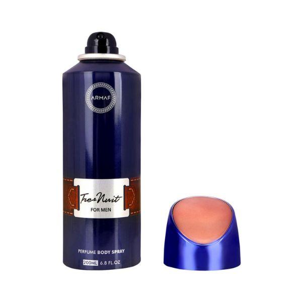 Armaf Tres Nuit Perfume Body Spray for Men 200 ml - Men Deodorants/Roll-Ons