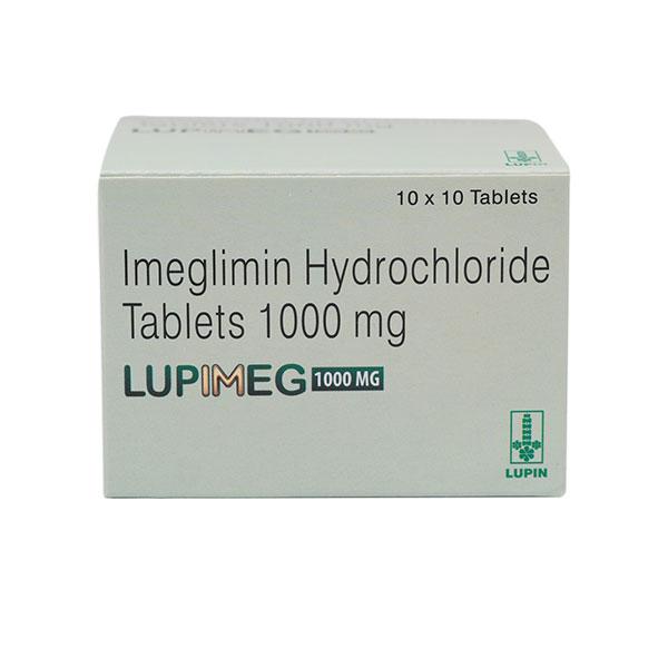 LUPIMEG 1000mg Tablet 10's - Diabetes-Ant