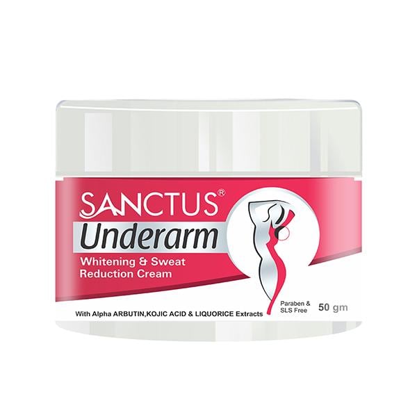 Sanctus Underarm Whitening & Sweat Reduction Cream 50 gm - Creams/Oils/Lotions