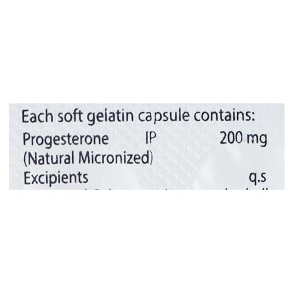 GESTOGEST 200 Soft Gelatin Capsule 10's - Hormonal Therapy-Oes