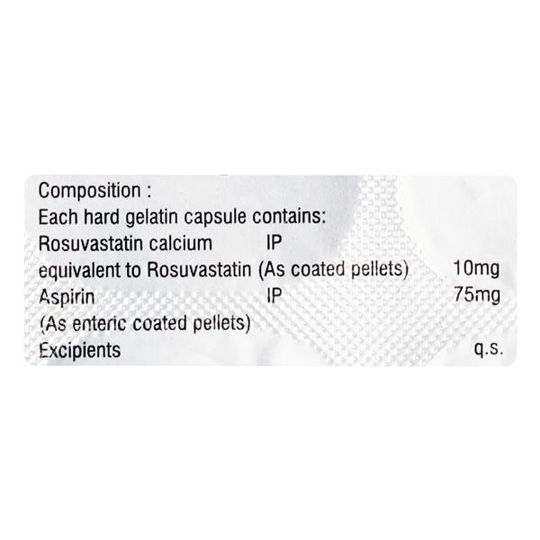 ROSTIGE A 75 Capsule 10's - High Cholesterol-Dys