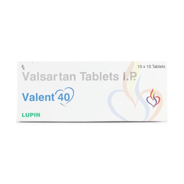 Valent 40mg Tablet 10'S - Hypertension-Ang