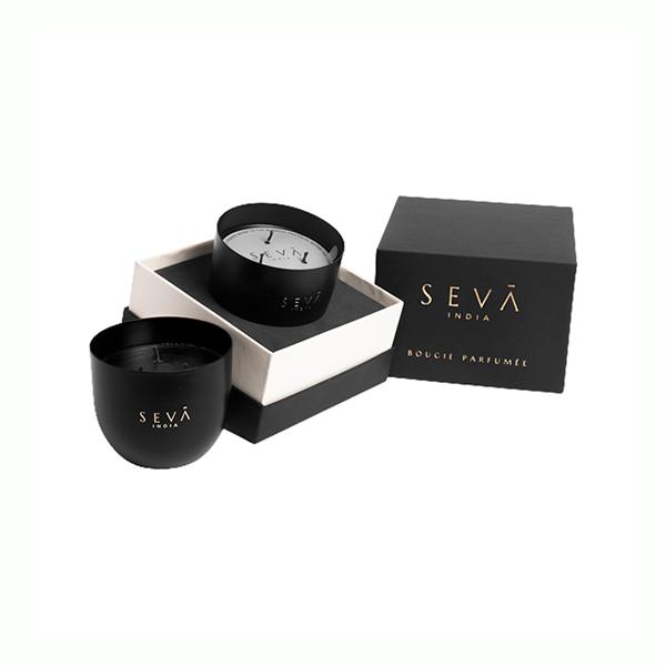 Netmeds | Seva Home Heirloom Candle - Classic- Noir (Black) 1's