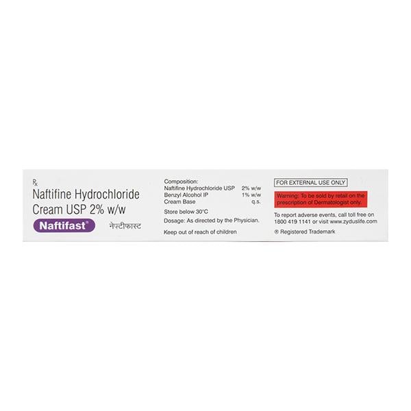 NAFTIFAST Cream 50g - Fungal Infections-Taa