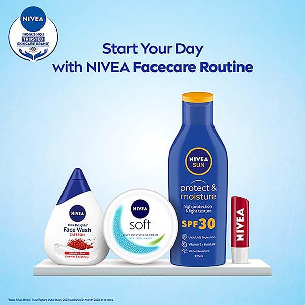 NIVEA SUNPROTECT MOISURE HIGH PROTECTION & LIGHT TEXTURE SPF30 125 ml - Lotions & Creams