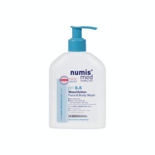 Numis Med pH 5.5 Face & Body Wash - Very Sensitive Skin 200 ml