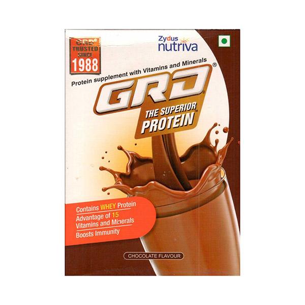 GRD THE SUPERIOR PROTEIN CHOCOLATE FLAVOUR (REFILL) Powder 400gm - Supplements-Cal