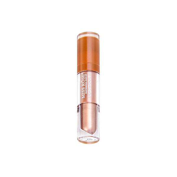 Miss Rose Long Lasting Mettalic LipGloss 7701 - 026M 19 5 gm - Lip Glosses