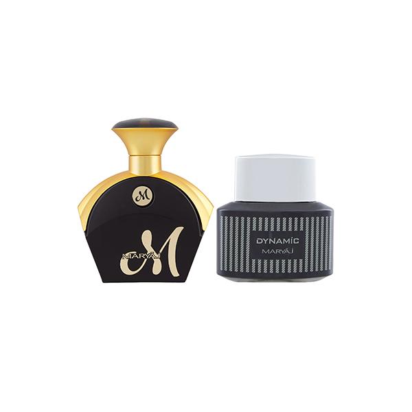 Netmeds | Maryaj M For Her EDP Fruity Floral Perfume And Maryaj Dynamic EDP Spicy Woody Perfume 190 ml