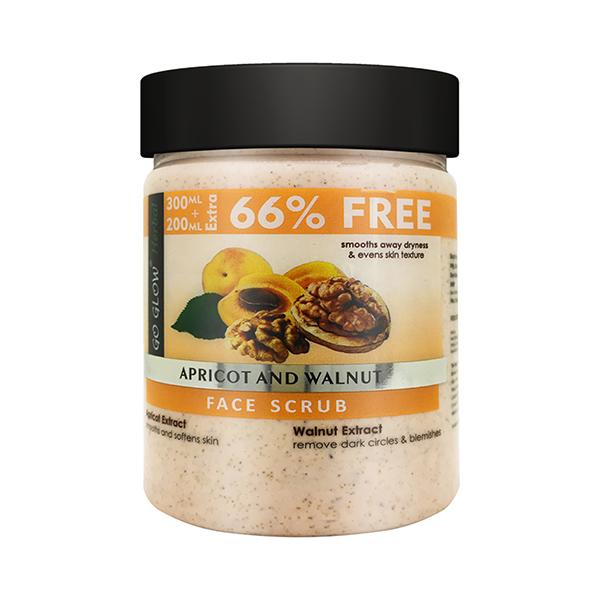 Netmeds | Berina Go Glow By Berina Apricot & Walnut Face Scrub 500 ml