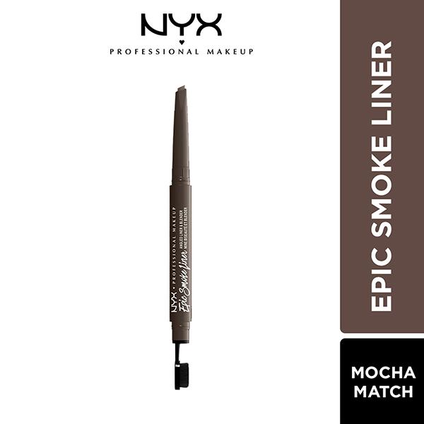 NYX Professional Makeup Epic Smoke Angled Liner and Blender - Mocha Match 0.17 gm - Eyeliners