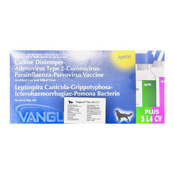VANGUARD PLUS 5L4 CV (VET) Vaccine 1's - Veterinary-Pharma