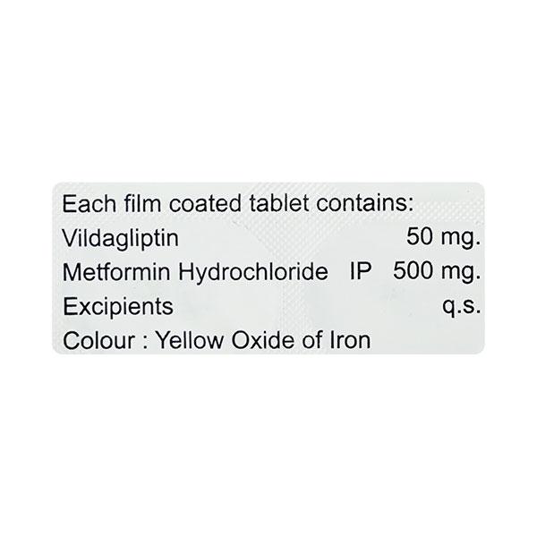 VILDABET M 500 Tablet 15's - Diabetes-Ant
