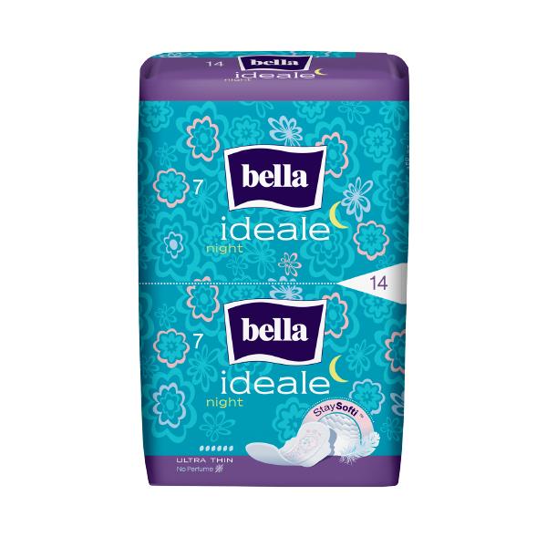 Netmeds | Bella Ideale Stay Softi Night Pads 14's - Ultra thin