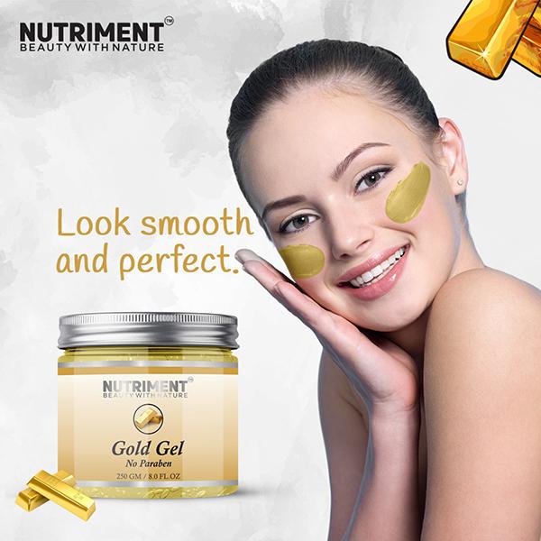 Nutriment Gold Gel All Skin Type 250 gm - Face Gels