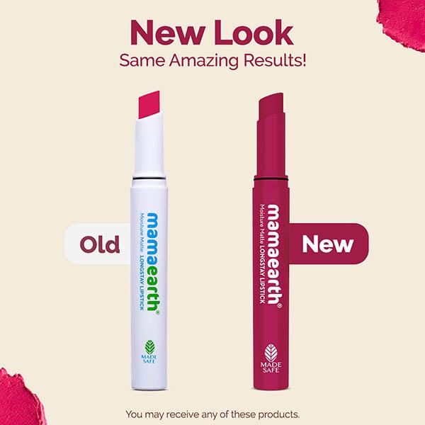 Mamaearth Moisture Matte Long stay Lipstick with Avocado Oil & Vitamin E for 12 Hour Long Stay12 Berrylicious Magenta 2 gm - Lipsticks