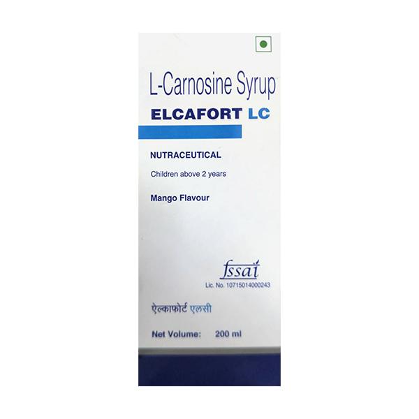 ELCAFORT LC NUTRACEUTICAL MANGO FLAVOUR Syrup 200ml