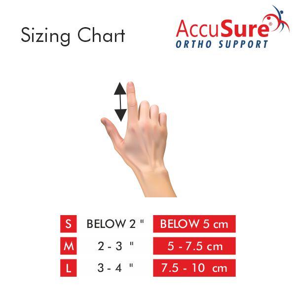 Accusure Finger Cot (M) (F-2) - Hand/Wrist Supports
