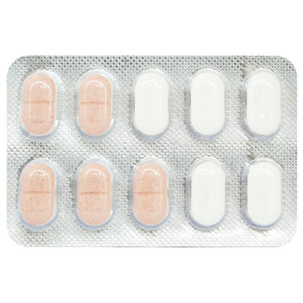 GLIMECHECK MF 3/500 Tablet 10's - Diabetes-Ant