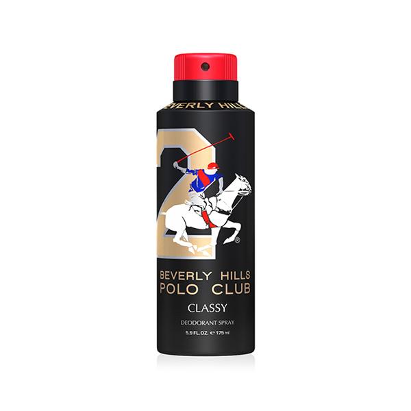 Netmeds | Beverly Hills Polo Club Classy Deodorant for Men No 2 175 ml
