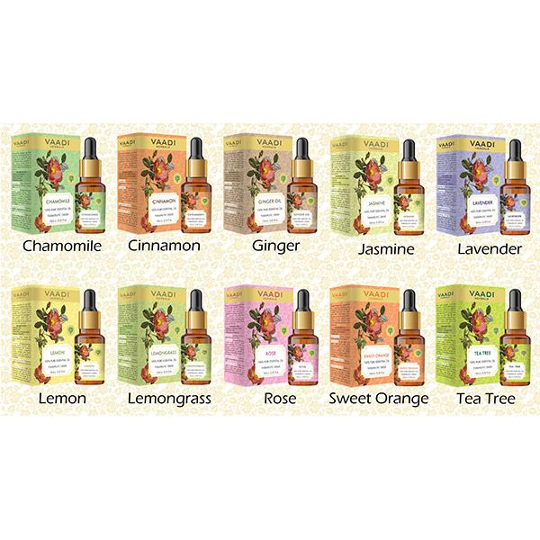 Vaadi Herbals Eucalyptus Essential Oil - Prevents Hairfall, Acne, Soothing & Cool Fragrance - 100% Pure Therapeutic Grade 10 ml - Essential Oils