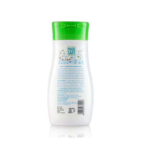 Mamaearth Deeply Nourishing Body Wash for Babies Tea Tree, with Coconut Based Cleanser 200 ml - Baby Body Wash