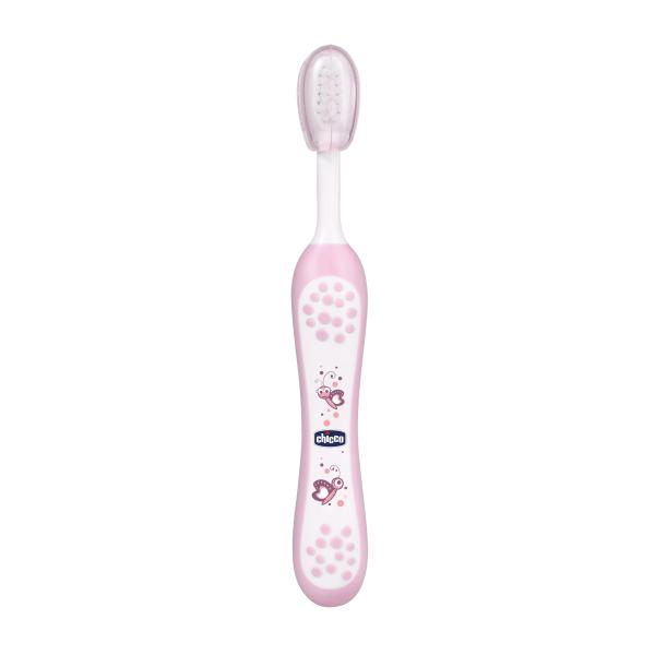 Chicco Toothbrush (6-36 Months) - Pink - Baby Oral Care