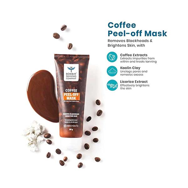 Bombay Shaving Company Premium Coffee Detan Gift Set for Men 300 gm - Scrubs & Exfoliants