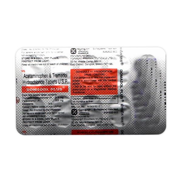 Domadol Plus Tablet 10'S - Pain relief-Ana