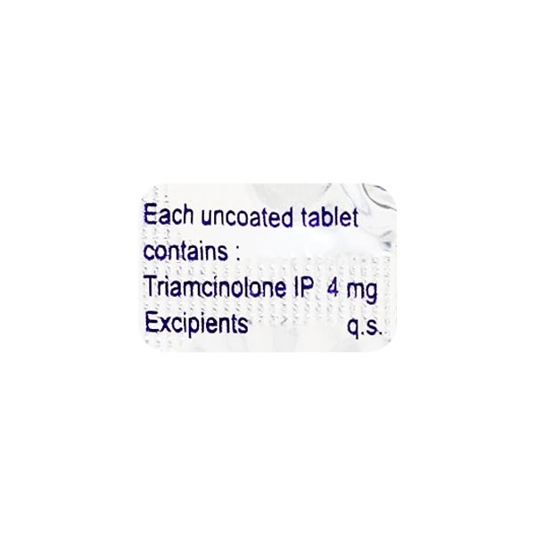 Tricort 4mg Tablet 10'S - Hormonal Therapy-Cor