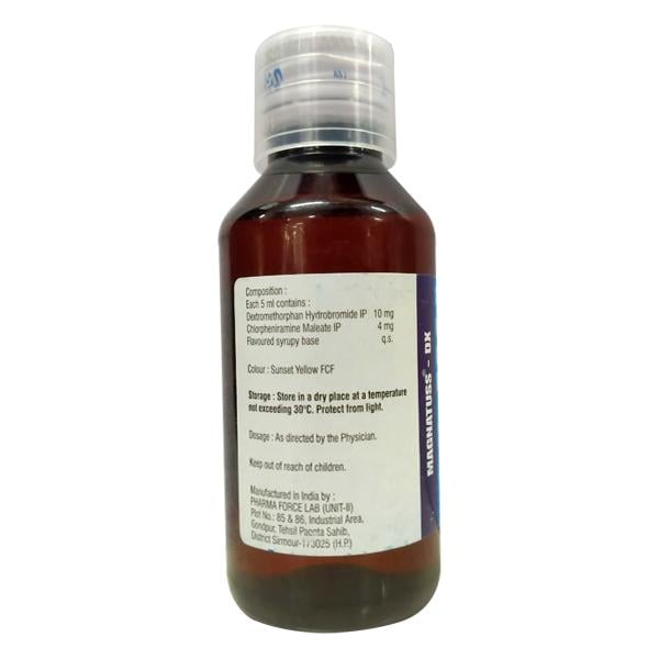 Magnatuss DX Sugar Free  Syrup 100ml - Cough And Cold-Cou