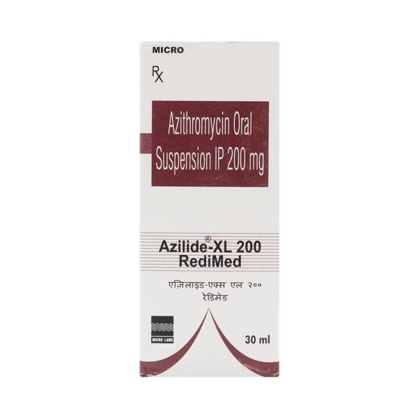 Azilide XL 200mg Redimed Suspension 30ml - Bacterial Infections-Mac