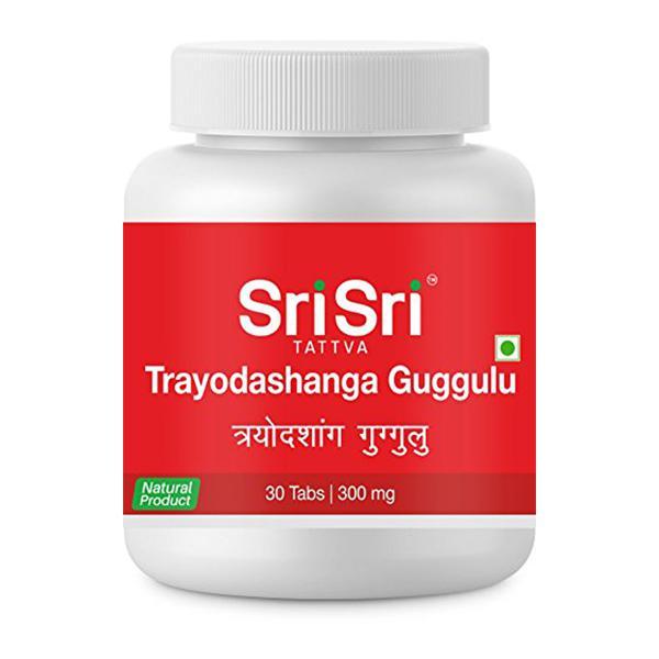 Sri Sri Tattva Trayodashanga Guggulu 300 mg Tablet 30's - Speciality Medicines