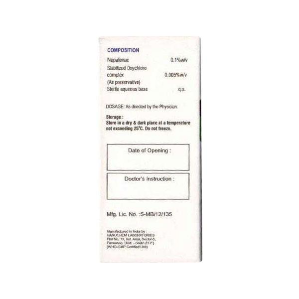NEXANAC Ophthalmic Suspension 5ml - Eye conditions-Oph