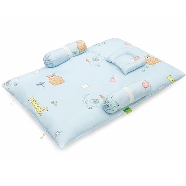 Netmeds | R for Rabbit Snuggy Forest Bedding - Blue