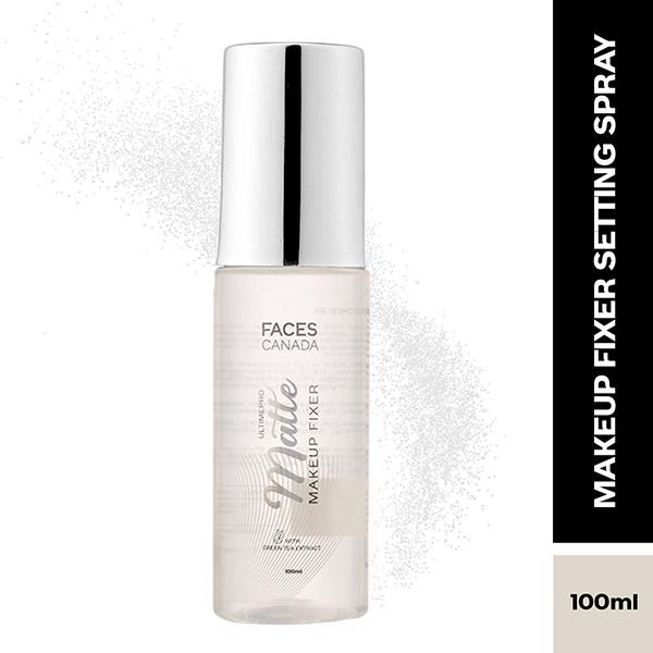 Netmeds | Faces Canada Ultime Pro Matte Makeup Fixer, Long Lasting Makeup Setting Spray 100 ml