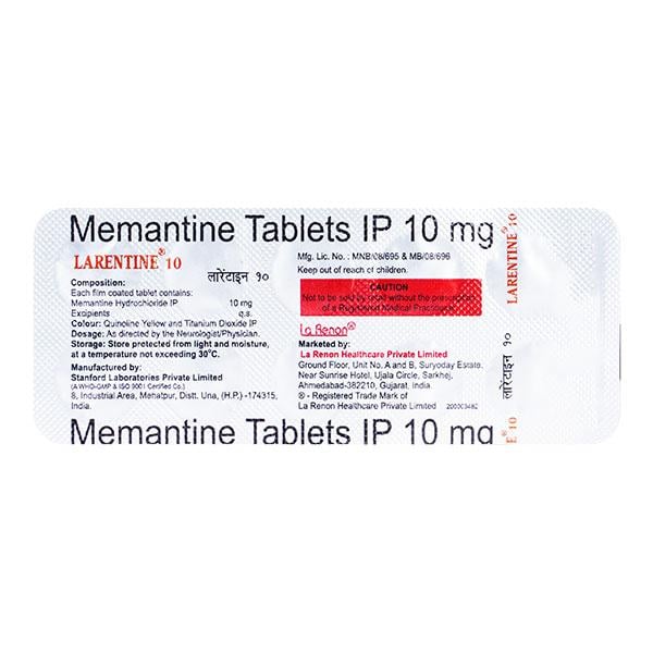 Netmeds | Larentine 10mg Tablet 10'S