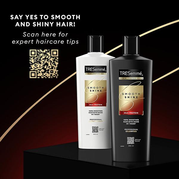 Tresemme Smooth & Shine Pro Collection Conditioner with Vitamin & Silk Protein 335ml - Conditioners