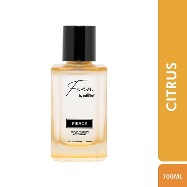 Netmeds | Mcaffeine Fien Fierce Perfume For Men- Citrusy EDP, 12 Hrs Long Lasting Scent For All Occasion 100 ml