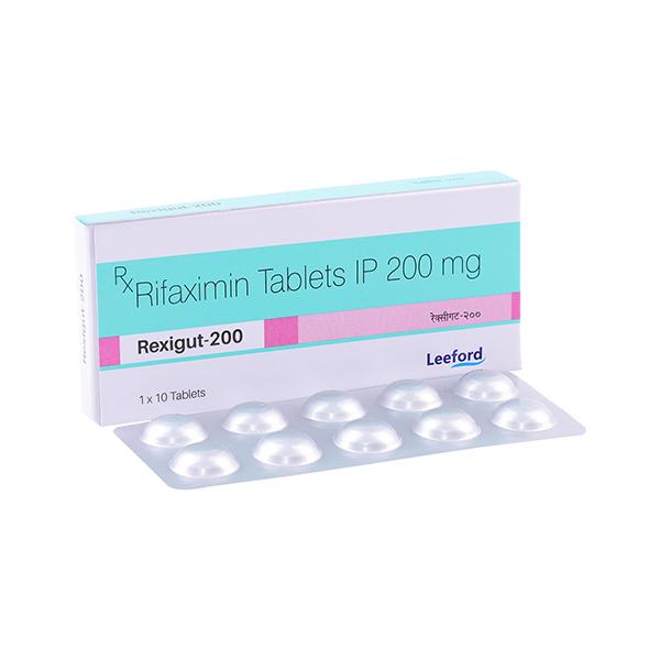 REXIGUT 200 Tablet 10's - Bacterial Infections-OAB