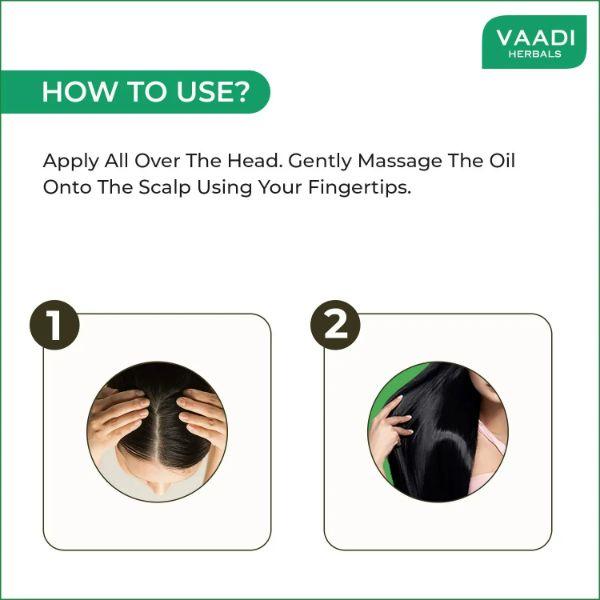 Vaadi Herbals Amla Cool Oil with Brahmi & Amla Extract 100 ml - Hair Oils