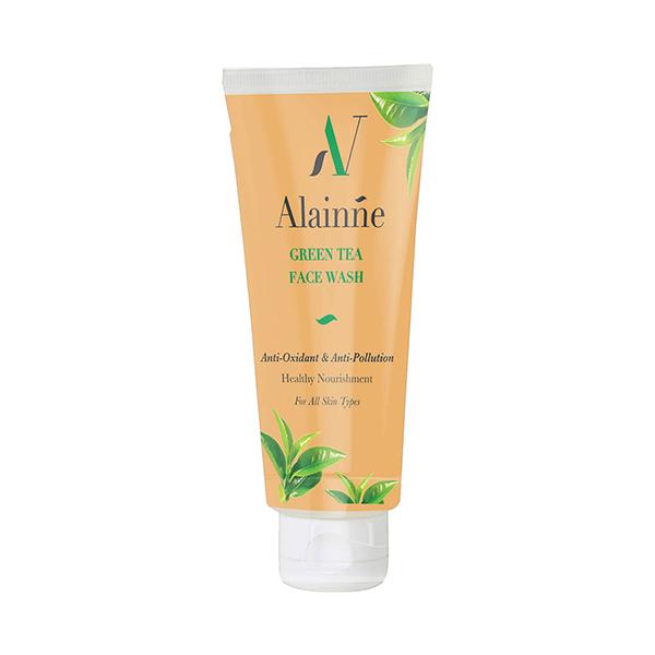 Alainne Green Tea Facewash 100 gm - Face Washes
