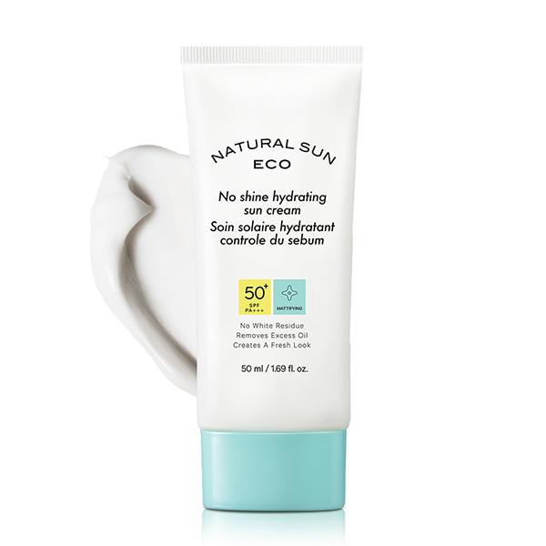 The Face Shop Naturalsun Eco No Shine Hydrating SPF 50+ PA+++ Mattifying Sun Cream 50ml - Face Sunscreen