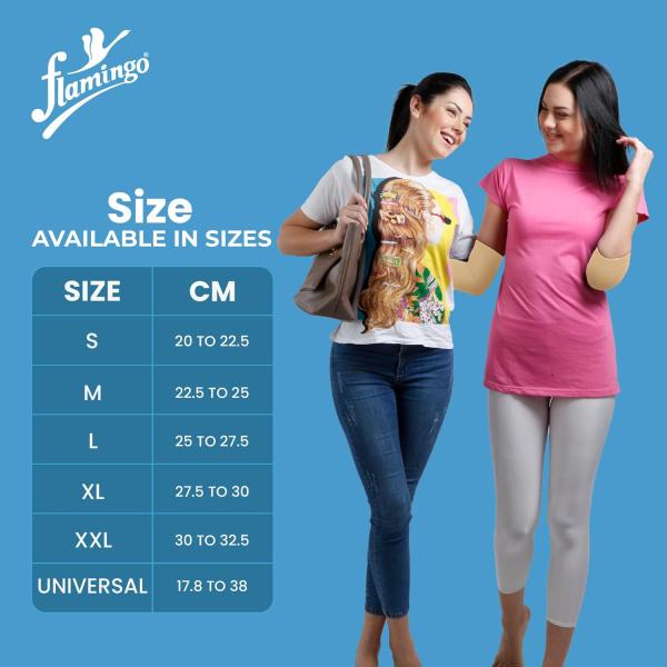 Flamingo Elbow Support (OC - 2021) (XXL) - Beige - Arm/Elbow Supports