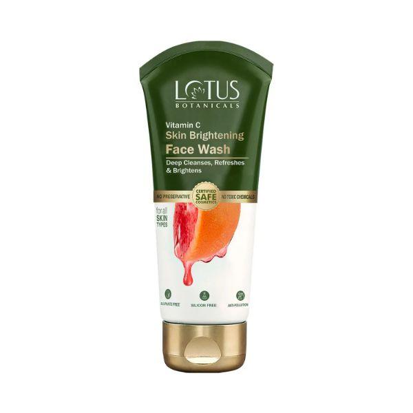 Lotus Botanicals Vitamin C Skin Brightening Face Wash 100ml - Face Wash & Cleansers