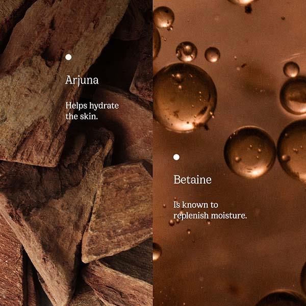 82E Face, Beard and Body Cleanser with Arjuna and Betaine (Woody Oud) 200 ml - Shower Gels & Body Wash