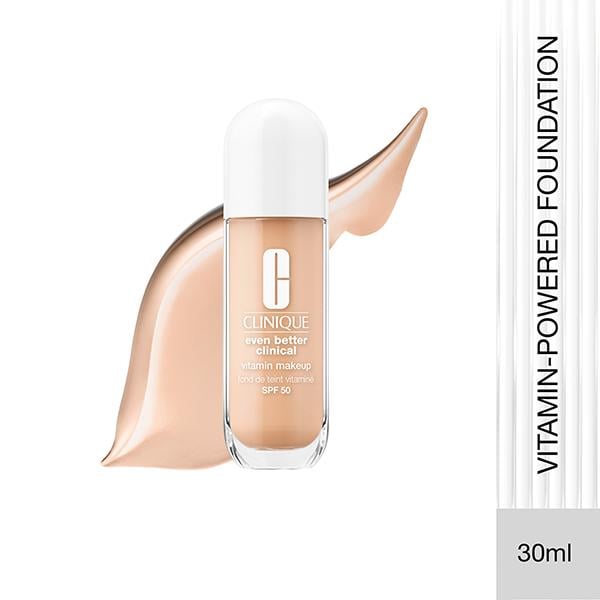 Netmeds | Clinique Even Better Clinical Vitamin Makeup Foundation with SPF 50 - Light Medium Cool 2 30 ml